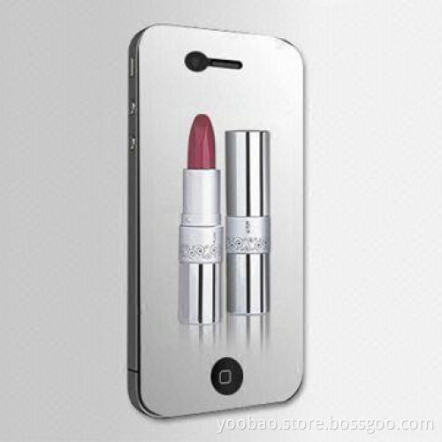 Mirror Screen Protector for iPhone 4, Made of Japanese PET Material, OEM Orders Welcomed